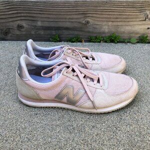 NEW BALANCE 220 Sneakers Shoes Size 7 Women's WL220MSA Lace Up Pink​​​​